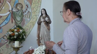 Testemunhos de graças marcam festa de Santa Mônica em SP