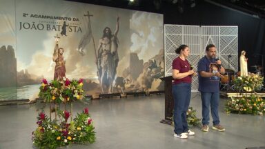 Canção Nova recebe 2º acampamento dos Filhos de São João Batista
