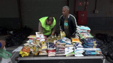 Cinco toneladas de alimentos são arrecadadas no Abraça São Paulo