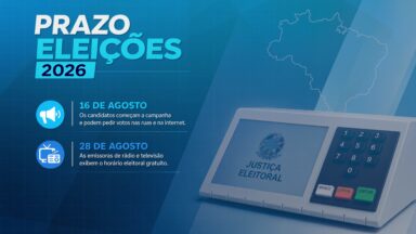 Fim das convenções inicia contagem regressiva para as eleições