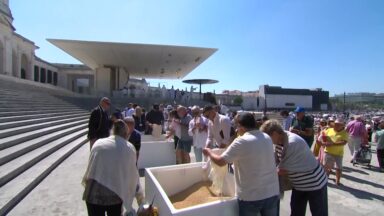 Milhares de pessoas participam da Peregrinação Internacional Aniversária