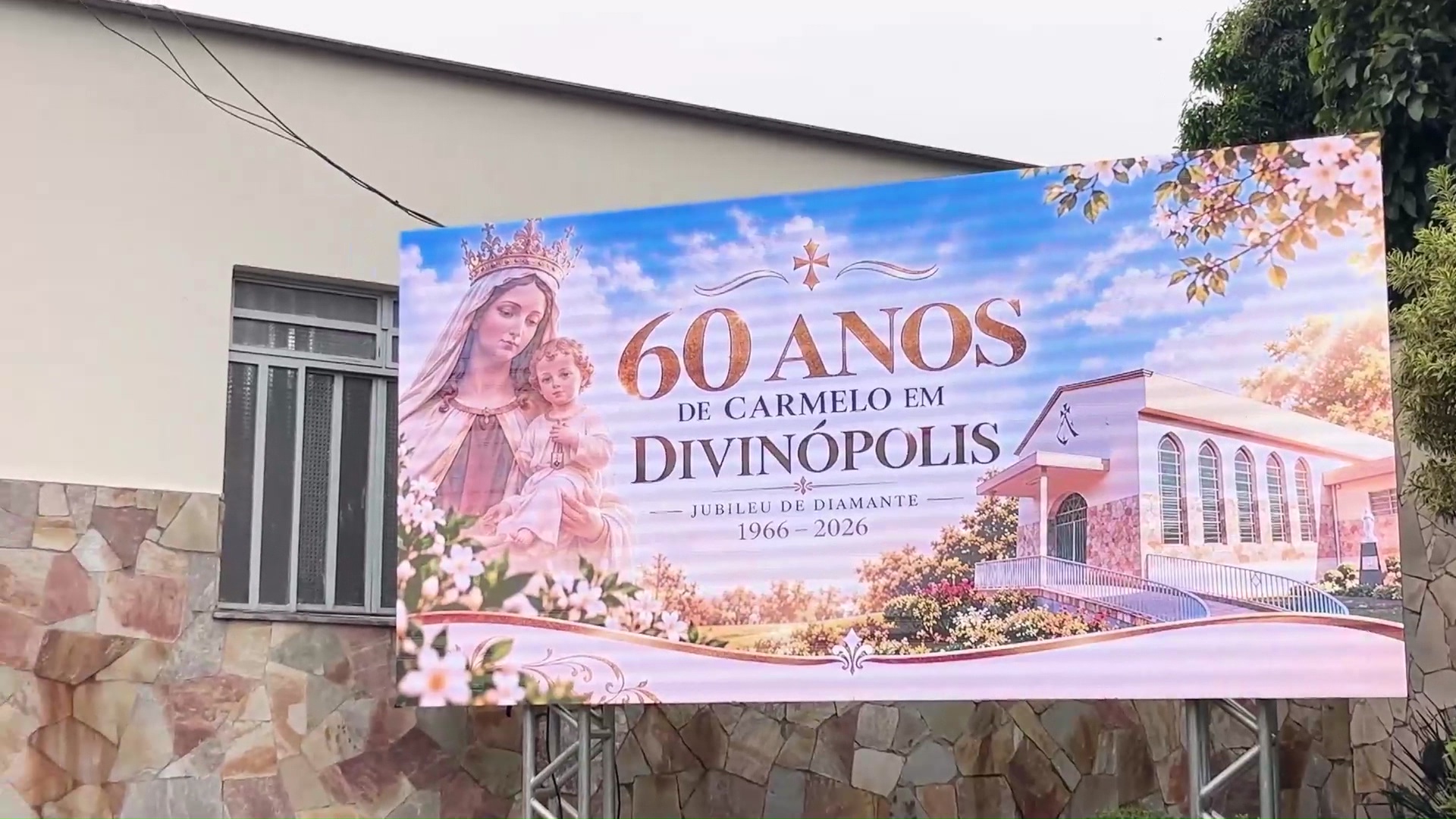 Carmelo Imaculada Conceição completa 60 anos em Divinópolis