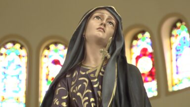 Fiéis encontram inspiração na devoção a Nossa Senhora das Dores