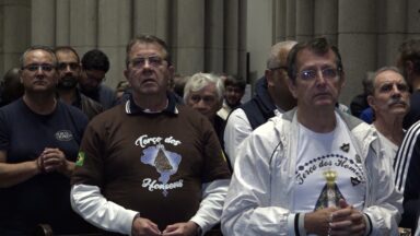 Fé e devoção marcam encontro de grupos do Terço dos Homens em SP