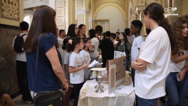 Crianças e jovens participam de feira catequética em Juiz de Fora