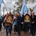 Romaria da Primavera em Santa Maria reuniu mais de 700 fiéis