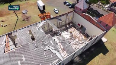 Basílica e capela passam por recuperação após temporal em Apucarana