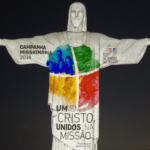 Projeção no Cristo Redentor marca início da Campanha Missionária