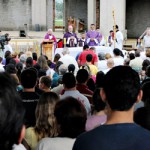 Missa em ação de graças pelo Santuário do Pai das Misericórdias
