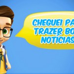 Que legal! Um novo amigo acaba de chegar!