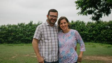 Diácono Waldir Rodrigues e Ivana