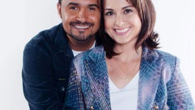 Marcos Leal e Renata