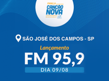 Inauguração Rádio Canção Nova FM 95,9
