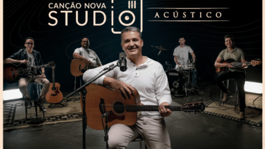Márcio Todeschini emociona com regravações no Studio Canção Nova Acústico