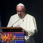 Em contundente discurso Francisco pede