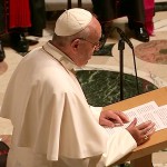 Nos Estados Unidos, Papa Francisco se encontra com bispos