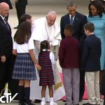 Acompanhe a chegada do Papa Francisco aos EUA