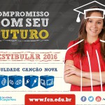 Vestibular 2016 na Faculdade Canção Nova