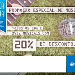 Aproveite para adquirir nossos CDs e DVDs