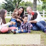 Vida de família com quatro filhos é sempre cheia de surpresas