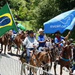 Cavalgada em homenagem a Cristo Rei