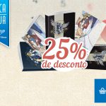Uma seleção de produtos com 25% de desconto. Aproveite!