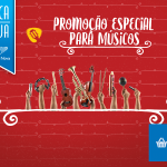 Todos os CDs e DVDs com 20% de desconto. Aproveite!