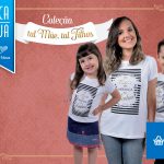 A Coleção sugere que as mamães e filhos estejam vestidos da mesma forma!