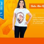 Confira a nova bata na cor branca e com imagem de Mãe Rainha!