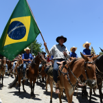 Cavalgada em homenagem a