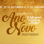 Venha renovar sua esperança para o novo ano que se iniciará