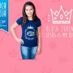 Conheça a nova blusa juvenil com a frase