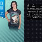 Conheça a nova Blusa com imagem de Santa Rita de Cássia!