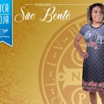 Celebre sua devoção a São Bento com este lindo vestido!