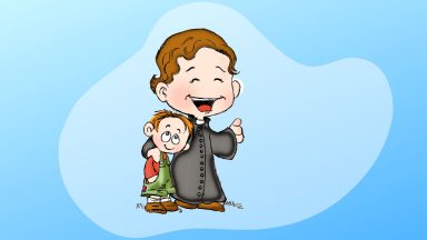 Dom Bosco e a corda bamba