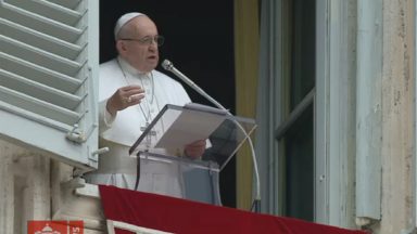 Papa no Ângelus: 
