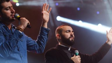 A esperança chegando - padre Edilberto, Emanuel Stênio e padre Rodrigo Natal