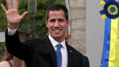 Em Brasília, Juan Guaidó se encontra com Bolsonaro