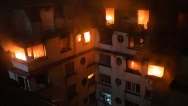 Incêndio em prédio na França deixa mortos e feridos