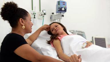 Estive doente e visitastes-Me