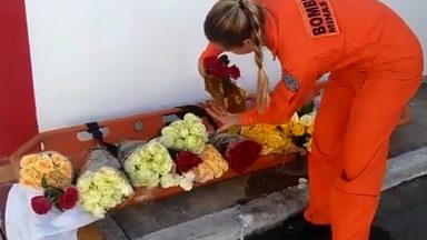 Brumadinho: em voo, bombeiros levarão flores ao local da tragédia