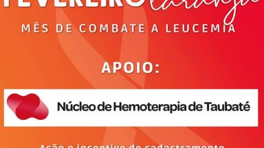 Fevereiro Laranja: ação em Taubaté (SP) conscientiza sobre leucemia