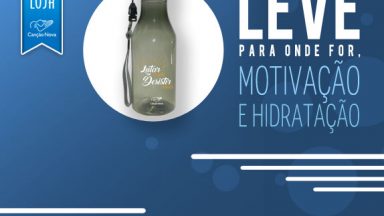 Linda garrafa inspirada no livro de Pe. Bruno Costa!