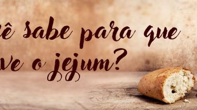 Por que fazer jejum?