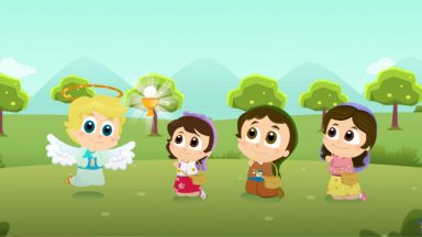 A terceira aparição, o Anjo da Eucaristia