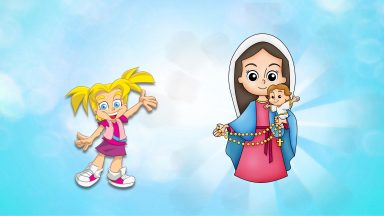 Muitas rosas para a Mãezinha o Céu