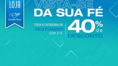 Vista-se de roupas que inspiram a sua fé!