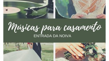 Confira as nossas sugestões especiais para o seu casamento!