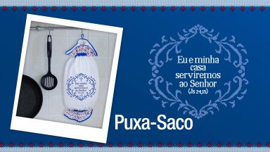 Mais uma novidade da linha casa, sua casa em oração!