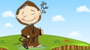 Padre Pio e o Anjo da Guarda